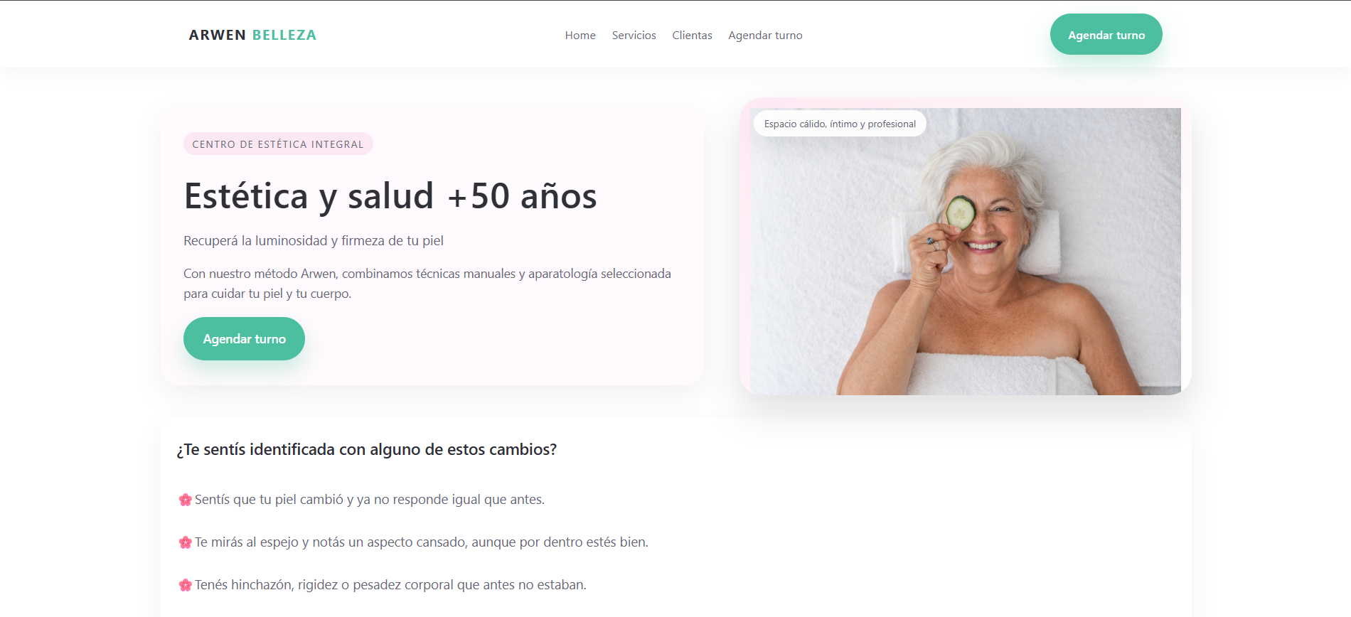 Sitio web de Leonor