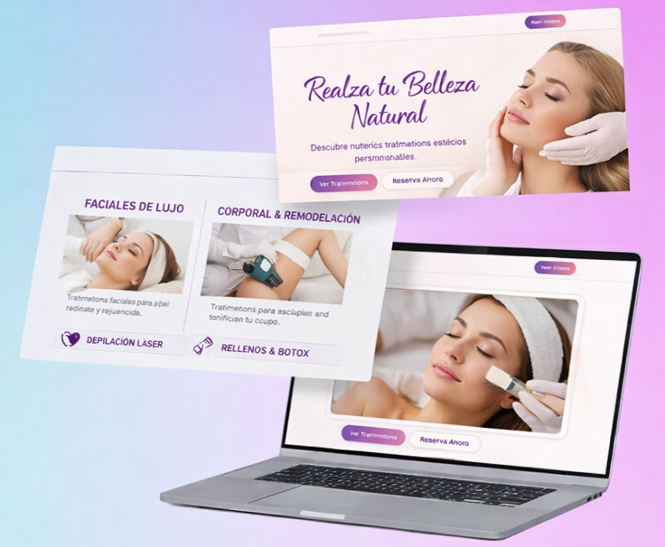 Diseño de páginas web para centros de estética